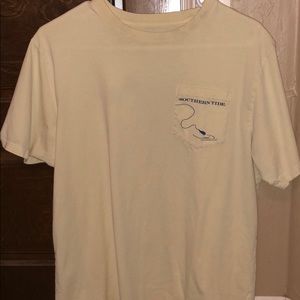 Yellow southern tide shirt